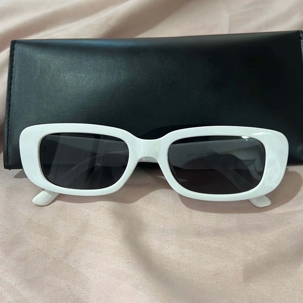 White sunglasses